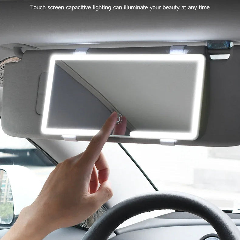 Glow In-Car Mirror
