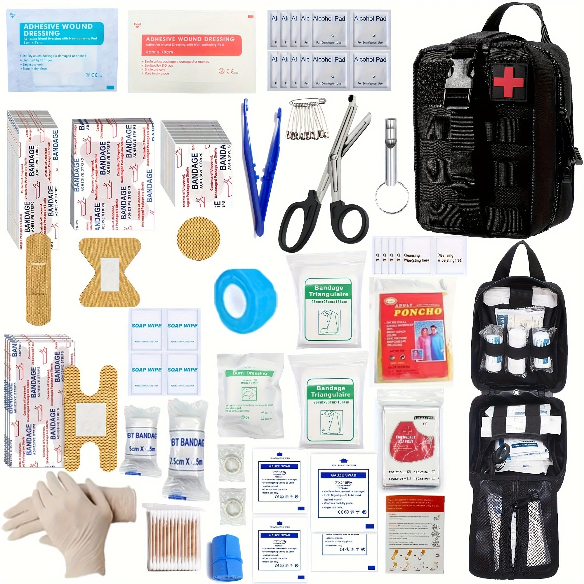 Car Emergency First Aid Kit