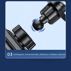 360-degree universal ball with arbitrary rotation control on a blue background