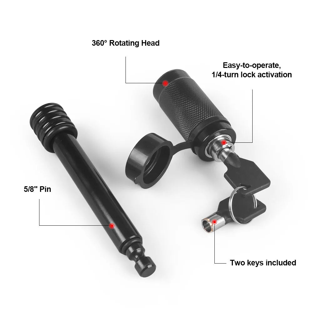 SleekyCar Trailer Hitch Lock