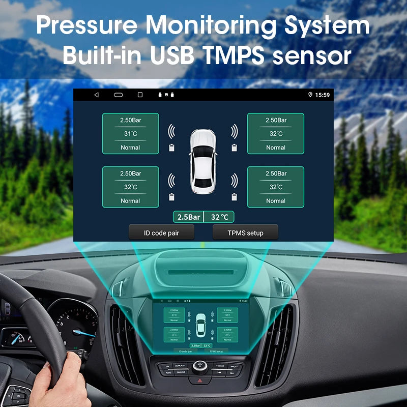 USB Tire Pressure Monitor (TPMS)