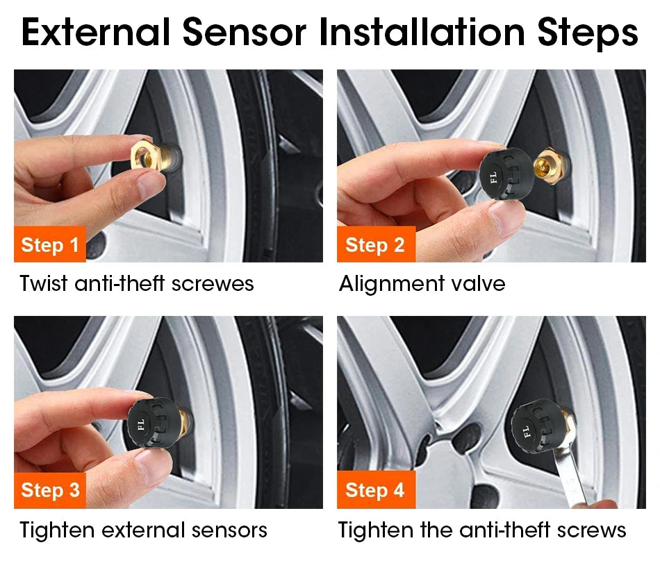 USB Tire Pressure Monitor (TPMS)