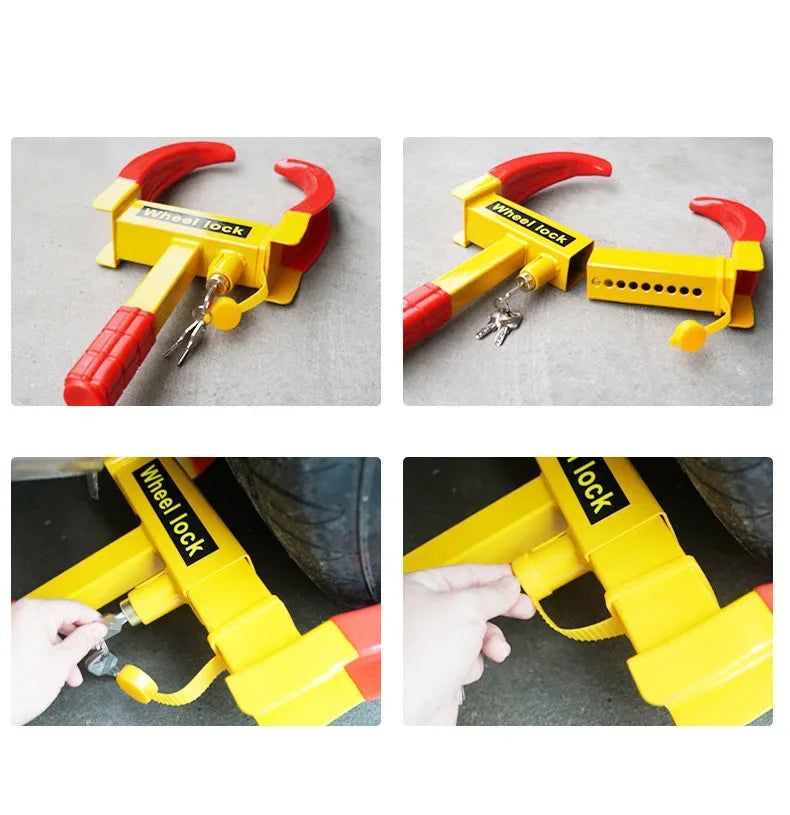 Heavy Duty Wheel Lock Clamp