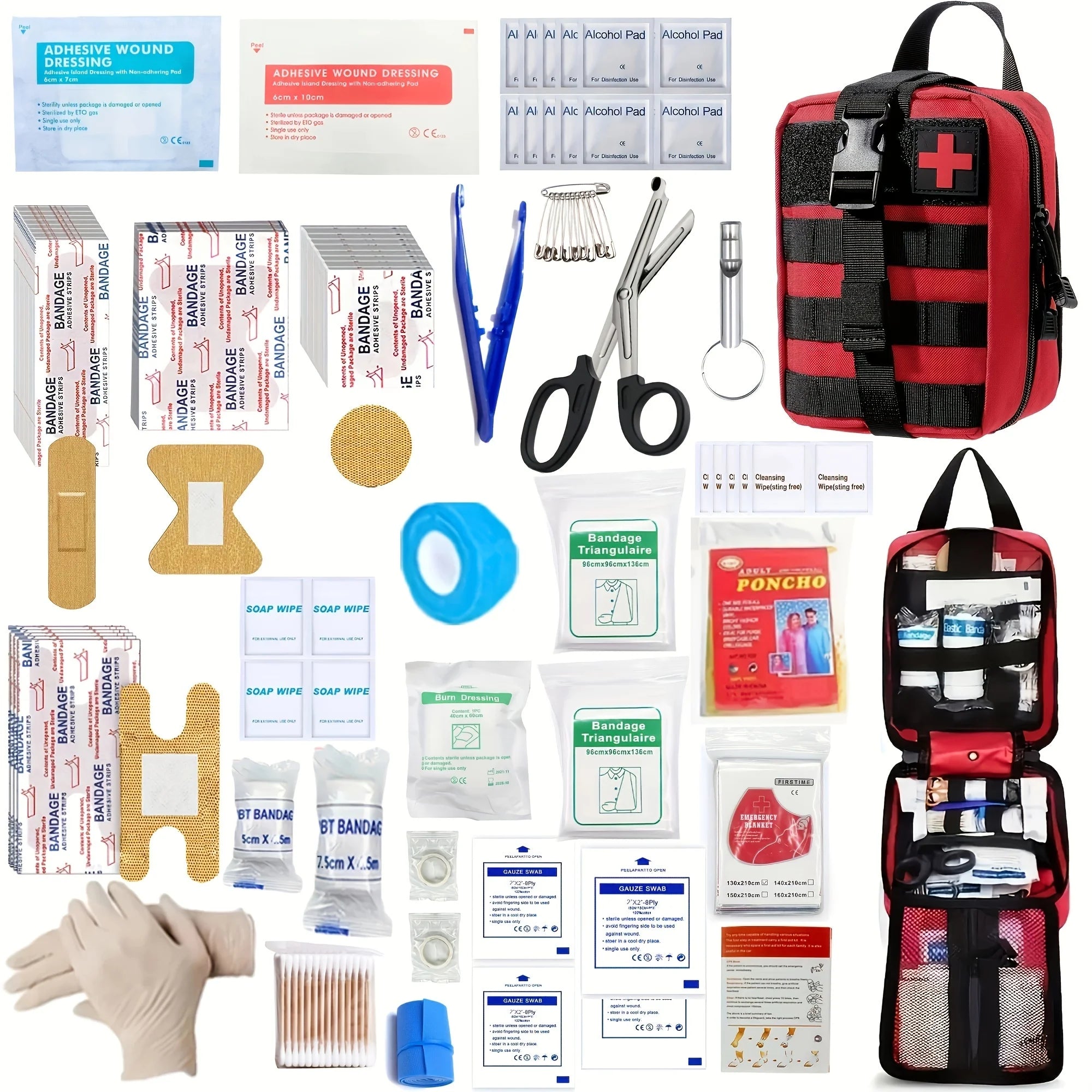 Car Emergency First Aid Kit
