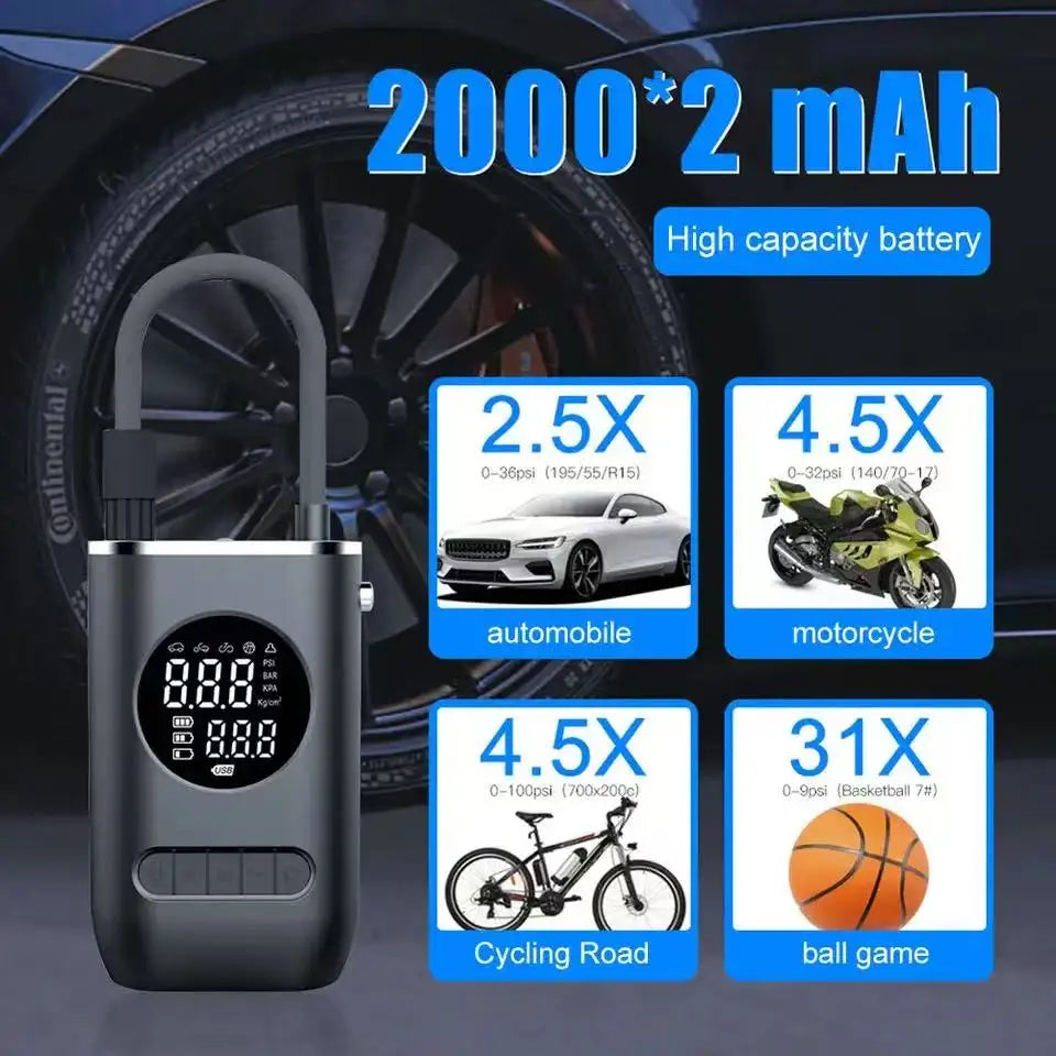 Mini Portable Wireless Tire Inflator