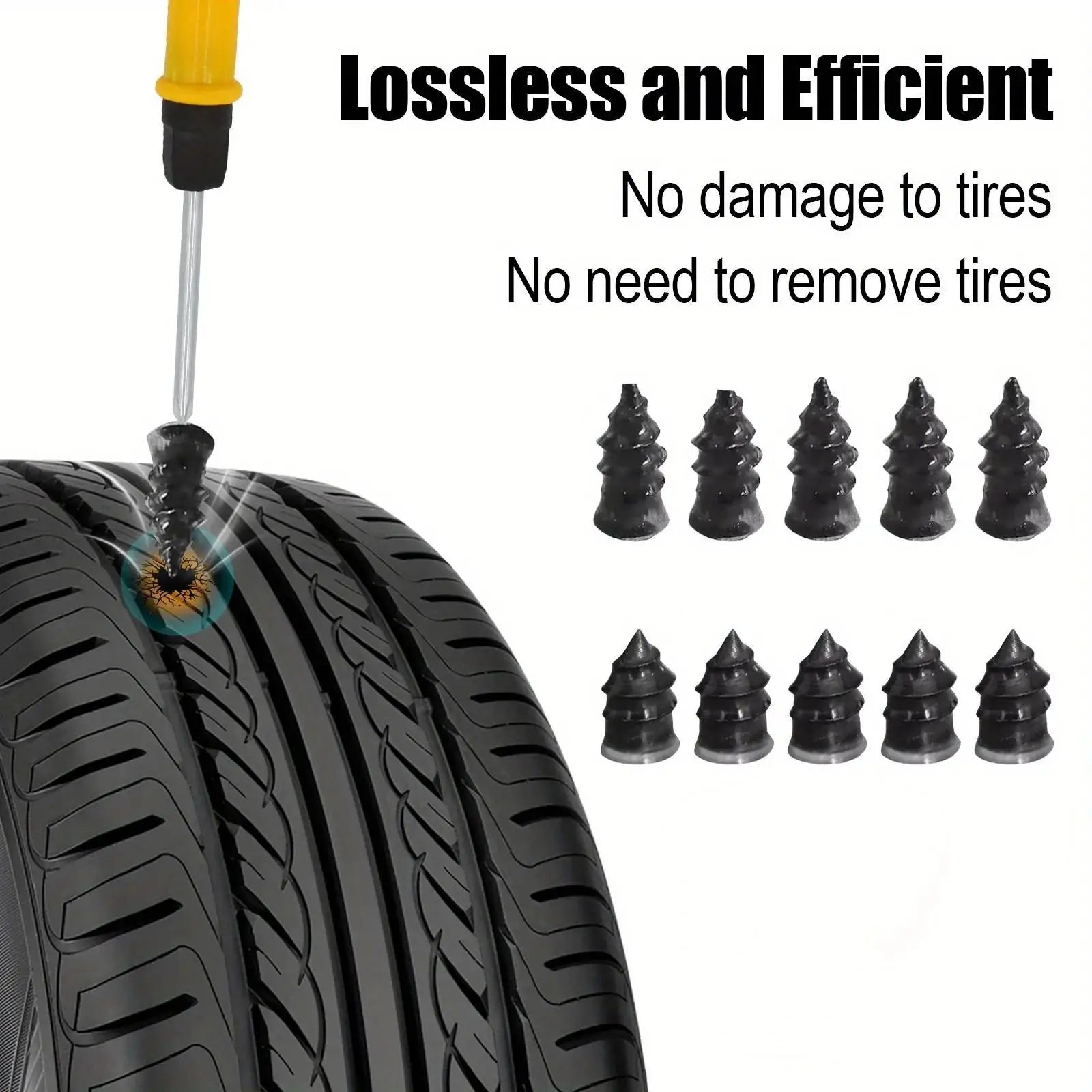 SleekyCar Tire Repair Kit