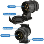 SleekyCar 13 Pin to 7 Pin Trailer Adapter