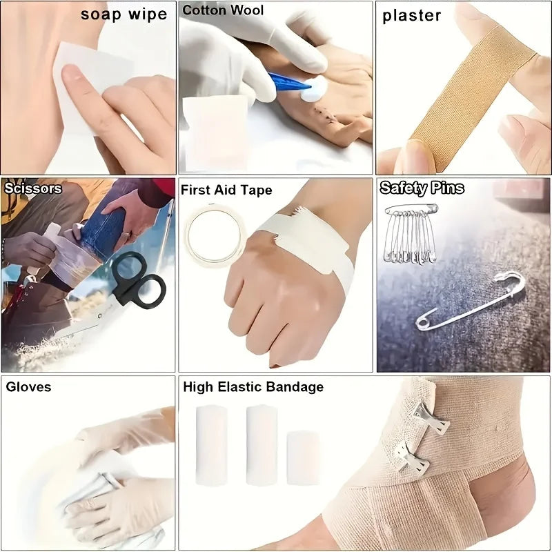 Car Emergency First Aid Kit