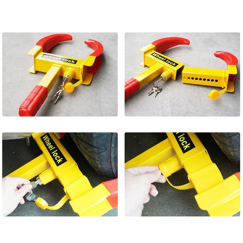 Heavy Duty Wheel Lock Clamp