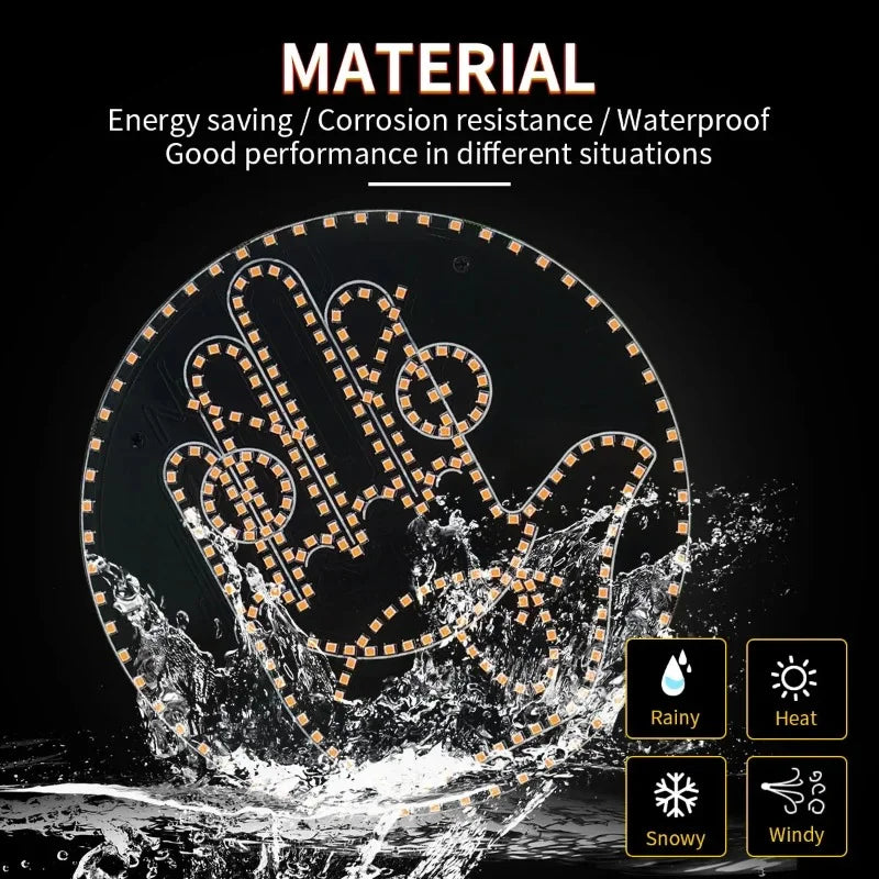SleekSignal LED Mood Sign