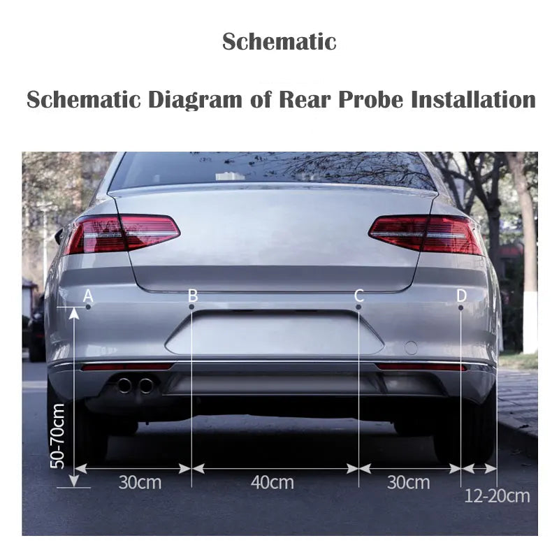 4-Sensor Parking Radar System