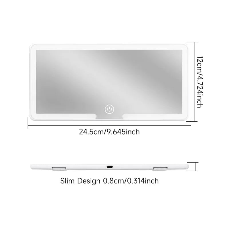 Glow In-Car Mirror